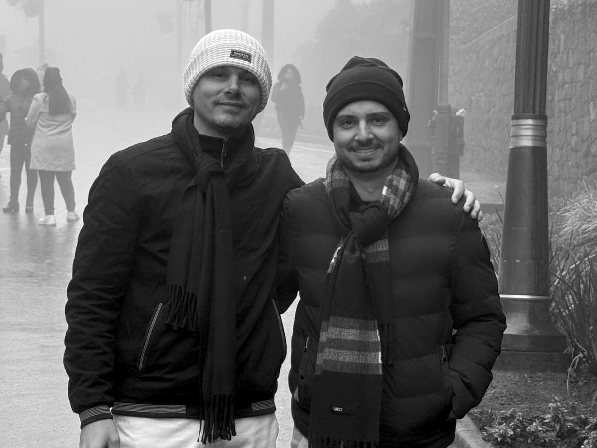 Leonardo Fialho e Nathan Fagundes, fundadores do Lojia